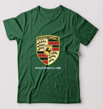 Load image into Gallery viewer, Porsche T-Shirt for Men-Bottle Green-Ektarfa.online