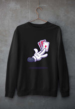 Load image into Gallery viewer, Poker Unisex Sweatshirt for Men/Women-Black-Ektarfa.online