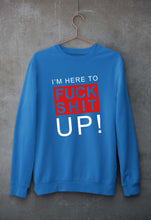 Load image into Gallery viewer, Fuck Unisex Sweatshirt for Men/Women-Royal Blue-Ektarfa.online