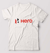 Load image into Gallery viewer, Hero MotoCorp T-Shirt for Men-White-Ektarfa.online