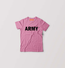 Load image into Gallery viewer, Army Kids T-Shirt for Boy/Girl-Pink-Ektarfa.online