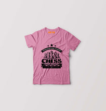 Load image into Gallery viewer, Viswanathan Anand Chess Kids T-Shirt for Boy/Girl-Pink-Ektarfa.online