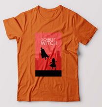 Load image into Gallery viewer, Scarlet Witch Wanda T-Shirt for Men-Orange-Ektarfa.online