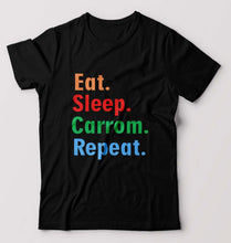 Load image into Gallery viewer, Carrom T-Shirt for Men-Black-Ektarfa.online