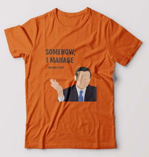 Load image into Gallery viewer, Michael Scott T-Shirt for Men-Orange-Ektarfa.online