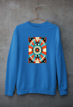 Load image into Gallery viewer, Psychedelic Peace and Love Unisex Sweatshirt for Men/Women-Royal Blue-Ektarfa.online