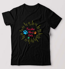 Load image into Gallery viewer, Dog Positive Vibes T-Shirt for Men-Black-Ektarfa.online