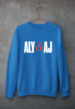Load image into Gallery viewer, Aly & AJ Unisex Sweatshirt for Men/Women-Royal Blue-Ektarfa.online