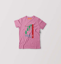 Load image into Gallery viewer, Share Market(Stock Market) Kids T-Shirt for Boy/Girl-Pink-Ektarfa.online