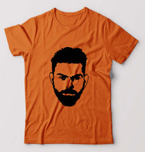 Load image into Gallery viewer, Virat Kohli T-Shirt for Men-Orange-Ektarfa.online