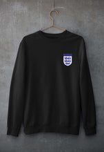 Load image into Gallery viewer, England Football Unisex Sweatshirt for Men/Women-Black-Ektarfa.online