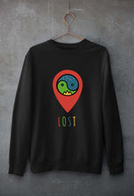 Load image into Gallery viewer, Travel Lost Unisex Sweatshirt for Men/Women-Black-Ektarfa.online