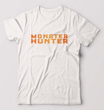 Load image into Gallery viewer, Monster Hunter T-Shirt for Men-White-Ektarfa.online