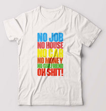 Load image into Gallery viewer, Oh Shit Funny T-Shirt for Men-White-Ektarfa.online