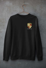 Load image into Gallery viewer, Porsche Pocket Logo Unisex Sweatshirt for Men/Women-Black-Ektarfa.online