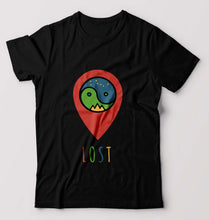Load image into Gallery viewer, Travel Lost T-Shirt for Men-Black-Ektarfa.online