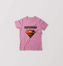 Load image into Gallery viewer, Superman Superhero Kids T-Shirt for Boy/Girl-Pink-Ektarfa.online