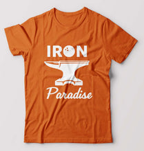 Load image into Gallery viewer, Iron Paradise T-Shirt for Men-Orange-Ektarfa.online
