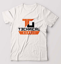 Load image into Gallery viewer, Technical Guruji(Gaurav Chaudhary) T-Shirt for Men-White-Ektarfa.online