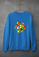 Load image into Gallery viewer, Rubik's Cube Unisex Sweatshirt for Men/Women-Royal Blue-Ektarfa.online