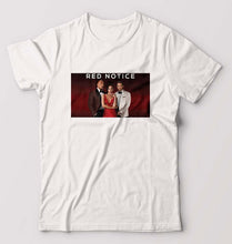 Load image into Gallery viewer, Red Notice T-Shirt for Men-White-Ektarfa.online