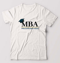 Load image into Gallery viewer, MBA T-Shirt for Men-White-Ektarfa.online