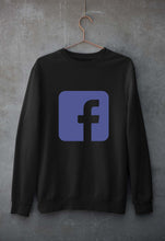 Load image into Gallery viewer, Facebook Unisex Sweatshirt for Men/Women-Black-Ektarfa.online