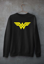 Load image into Gallery viewer, Wonder Woman Superhero Unisex Sweatshirt for Men/Women-Black-Ektarfa.online