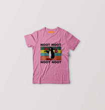 Load image into Gallery viewer, Pingu Kids T-Shirt for Boy/Girl-Pink-Ektarfa.online