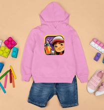 Load image into Gallery viewer, Subway Surfers Kids Hoodie for Boy/Girl-Light Baby Pink-Ektarfa.online
