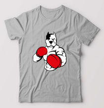 Load image into Gallery viewer, Pitbull Boxing T-Shirt for Men-Grey Melange-Ektarfa.online