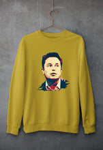 Load image into Gallery viewer, Elon Musk Unisex Sweatshirt for Men/Women-Mustard Yellow-Ektarfa.online