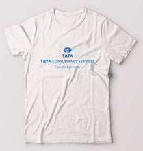 Load image into Gallery viewer, TCS T-Shirt for Men-White-Ektarfa.online