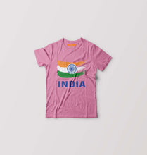 Load image into Gallery viewer, India Kids T-Shirt for Boy/Girl-Pink-Ektarfa.online