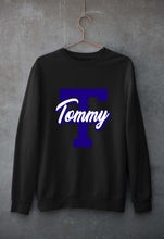 Load image into Gallery viewer, Varsity Tommy Unisex Sweatshirt for Men/Women-Black-Ektarfa.online