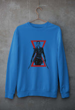 Load image into Gallery viewer, Black Widow Unisex Sweatshirt for Men/Women-Royal Blue-Ektarfa.online
