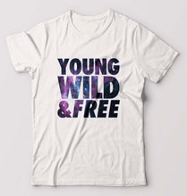 Load image into Gallery viewer, Young Wild Free T-Shirt for Men-White-Ektarfa.online