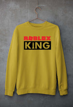 Load image into Gallery viewer, Roblox Unisex Sweatshirt for Men/Women-Mustard Yellow-Ektarfa.online