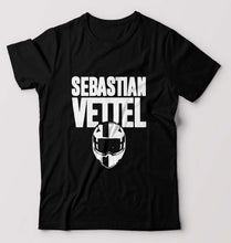 Load image into Gallery viewer, Sebastian Vettel F1 T-Shirt for Men-Black-Ektarfa.online