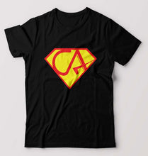 Load image into Gallery viewer, Chartered Accountants(CA) T-Shirt for Men-Black-Ektarfa.online