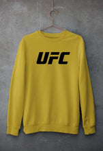 Load image into Gallery viewer, UFC Unisex Sweatshirt for Men/Women-Mustard Yellow-Ektarfa.online