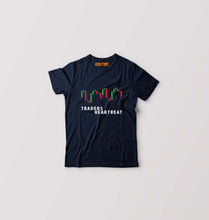 Load image into Gallery viewer, Trader Share Market Kids T-Shirt for Boy/Girl-Navy Blue-Ektarfa.online