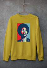 Load image into Gallery viewer, Nina Simone Unisex Sweatshirt for Men/Women-Mustard Yellow-Ektarfa.online