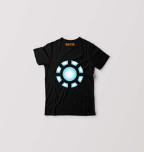 Load image into Gallery viewer, ARC REACTOR Iron Man Superhero Kids T-Shirt for Boy/Girl-Black-Ektarfa.online