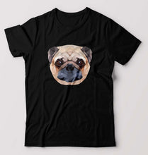 Load image into Gallery viewer, Pug Dog T-Shirt for Men-Black-Ektarfa.online