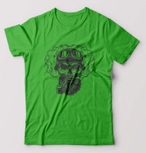 Load image into Gallery viewer, Skull T-Shirt for Men-flag green-Ektarfa.online