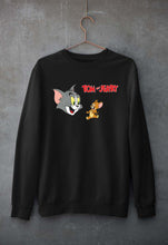 Load image into Gallery viewer, Tom and Jerry Unisex Sweatshirt for Men/Women-Black-Ektarfa.online