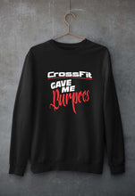 Load image into Gallery viewer, CrossFit Gym Burpees Unisex Sweatshirt for Men/Women-Black-Ektarfa.online