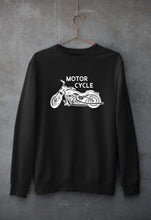 Load image into Gallery viewer, Motorcycle Unisex Sweatshirt for Men/Women-Black-Ektarfa.online