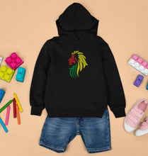 Load image into Gallery viewer, Lion Kids Hoodie for Boy/Girl-Black-Ektarfa.online